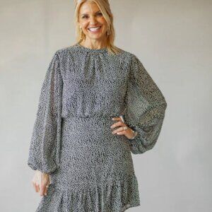 Black & White Polka Dot Dress